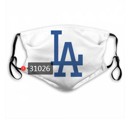 2020 Los Angeles Dodgers Dust mask with filter 56